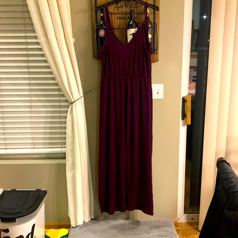 Maroon Victoria secret Sun dress 100% cotton